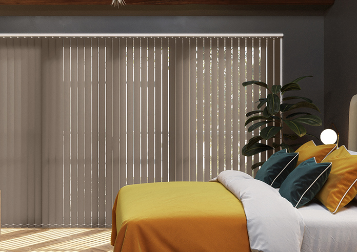 Roma, Smoke Brown - Vertical Blind - Image 3